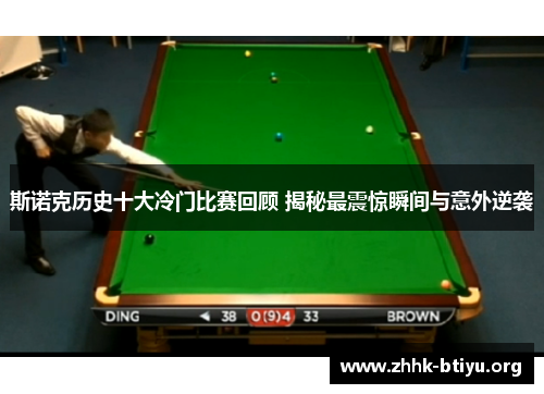 斯诺克历史十大冷门比赛回顾 揭秘最震惊瞬间与意外逆袭